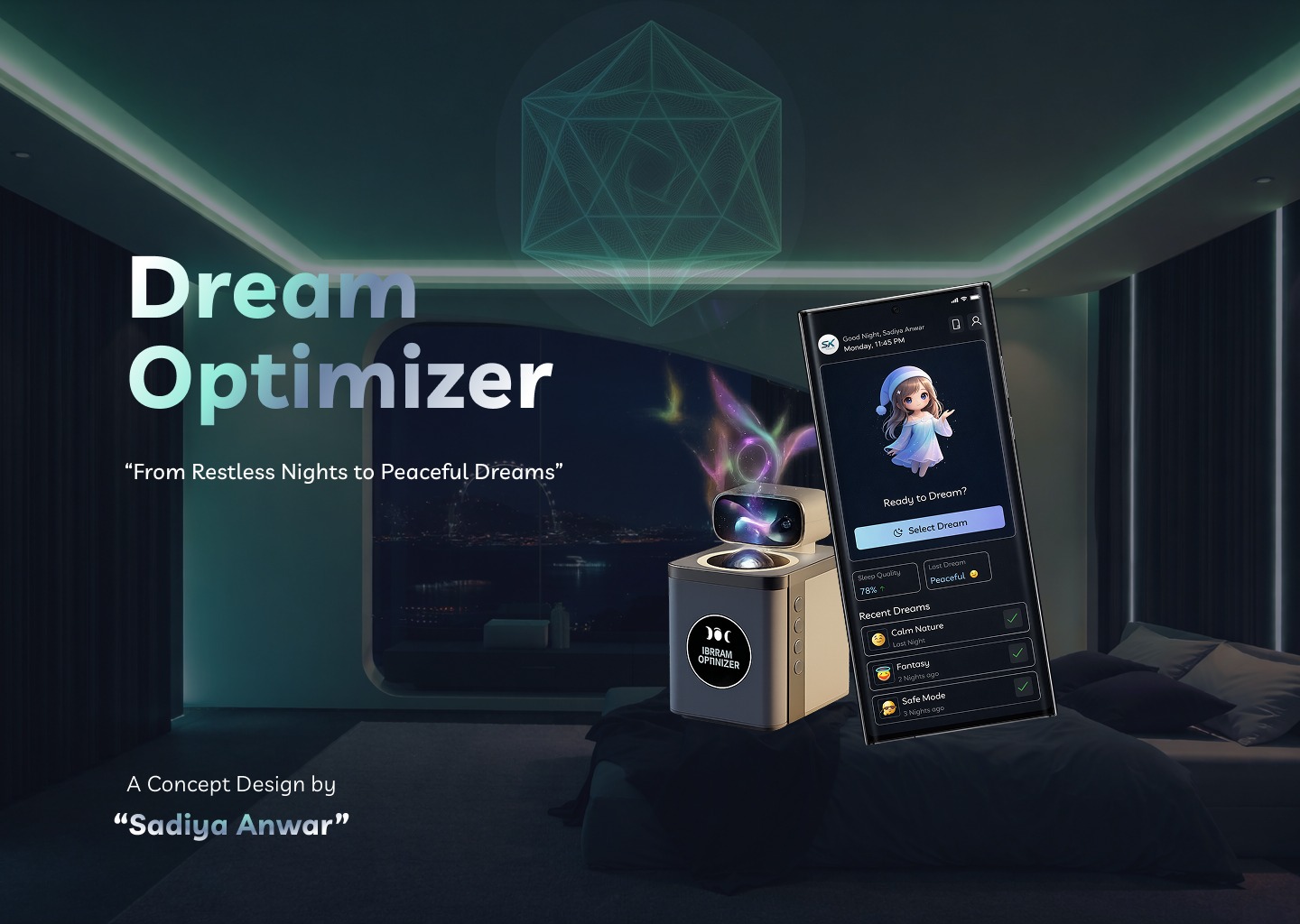 Dream Optimizer Sleep Experience Design
