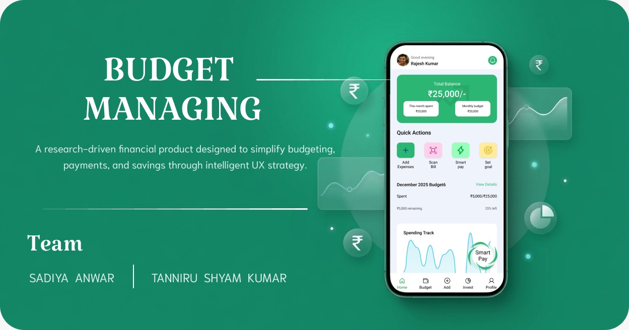 Smart Budget Fintech Budget Management App